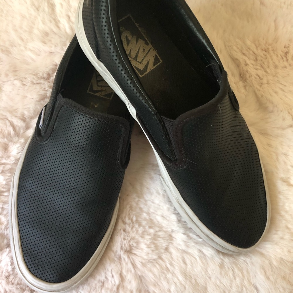 Perf Leather Slip-on